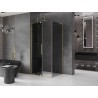 Mexen Velar L kabina prysznicowa rozsuwana 120 x 85 cm, grafit, złota szczotkowana - 871-120-085-43-55