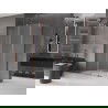 Mexen Velar L kabina prysznicowa rozsuwana 90 x 80 cm, szron, różowe złoto - 871-090-080-33-60
