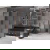 Mexen Velar L kabina prysznicowa rozsuwana 100 x 100 cm, szron, miedź szczotkowana - 871-100-100-33-65