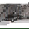 Mexen Velar L kabina prysznicowa rozsuwana 100 x 110 cm, szron, miedź szczotkowana - 871-100-110-33-65