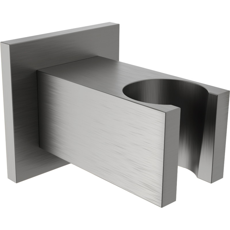 Mexen Cube uchwyt prysznicowy, gun gray szczotkowany - 79350-66