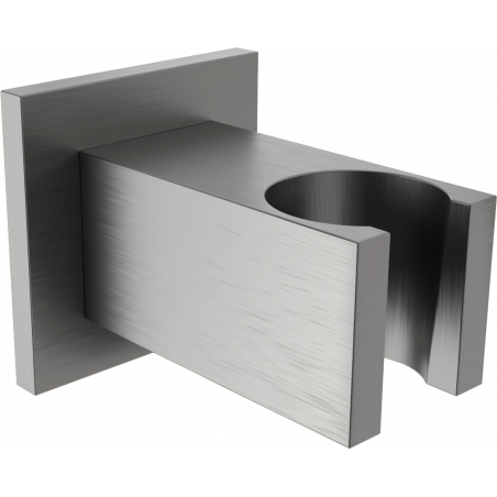 Mexen Cube uchwyt prysznicowy, gun gray szczotkowany - 79350-66