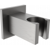 Mexen Cube uchwyt prysznicowy, gun gray szczotkowany - 79350-66