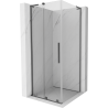 Mexen Velar L kabina prysznicowa rozsuwana 90 x 90 cm, transparent, gun metal - 871-090-090-03-95
