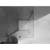 Mexen Velar L kabina prysznicowa rozsuwana 90 x 90 cm, transparent, gun metal - 871-090-090-03-95
