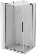 Mexen Velar L kabina prysznicowa rozsuwana 110 x 80 cm, transparent, gun metal - 871-110-080-03-95