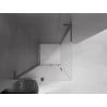 Mexen Velar L kabina prysznicowa rozsuwana 90 x 90 cm, szron, gun metal - 871-090-090-33-95