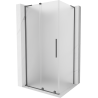 Mexen Velar L kabina prysznicowa rozsuwana 100 x 90 cm, szron, gun metal - 871-100-090-33-95