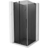 Mexen Velar L kabina prysznicowa rozsuwana 110 x 110 cm, grafit, gun metal - 871-110-110-43-95