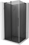 Mexen Velar L kabina prysznicowa rozsuwana 90 x 100 cm, grafit, gun metal - 871-090-100-43-95