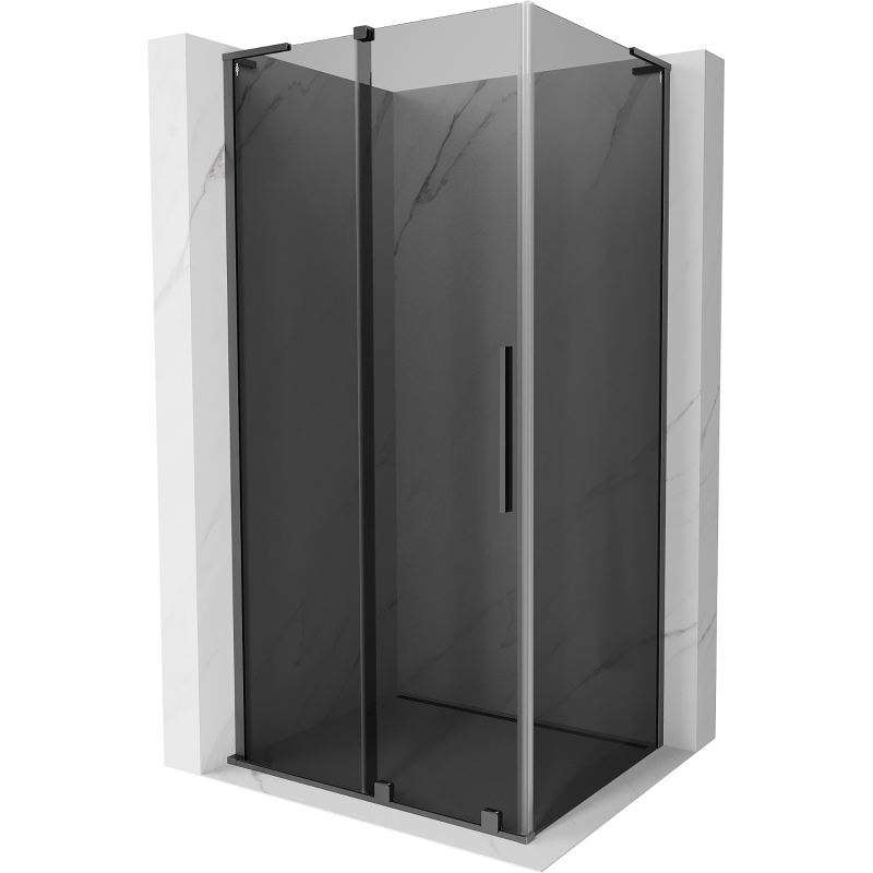 Mexen Velar L kabina prysznicowa rozsuwana 120 x 85 cm, grafit, gun metal - 871-120-085-43-95