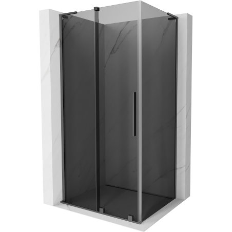 Mexen Velar L kabina prysznicowa rozsuwana 120 x 70 cm, grafit, gun metal - 871-120-070-43-95