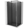 Mexen Velar L kabina prysznicowa rozsuwana 120 x 70 cm, grafit, gun metal - 871-120-070-43-95