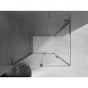 Mexen Velar L kabina prysznicowa rozsuwana 110 x 90 cm, transparent, gun gray szczotkowany - 871-110-090-03-66