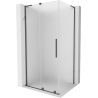 Mexen Velar L kabina prysznicowa rozsuwana 100 x 85 cm, szron, gun gray szczotkowany - 871-100-085-33-66