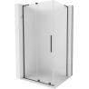Mexen Velar L kabina prysznicowa rozsuwana 110 x 75 cm, szron, gun gray szczotkowany - 871-110-075-33-66