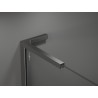 Mexen Velar L kabina prysznicowa rozsuwana 110 x 80 cm, szron, gun gray szczotkowany - 871-110-080-33-66
