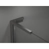Mexen Velar L kabina prysznicowa rozsuwana 90 x 75 cm, grafit, gun gray szczotkowany - 871-090-075-43-66