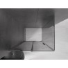 Mexen Velar L kabina prysznicowa rozsuwana 110 x 90 cm, grafit, gun gray szczotkowany - 871-110-090-43-66