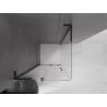 Mexen Velar L kabina prysznicowa rozsuwana 120 x 120 cm, transparent, czarna- 871-120-120-03-70