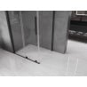 Mexen Velar L kabina prysznicowa rozsuwana 100 x 85 cm, transparent, czarna - 871-100-085-03-70
