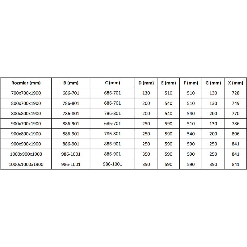 Mexen Roma Duo kabina prysznicowa uchylna 80 x 80 cm, transparent, złota - 854-080-080-50-00-02