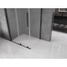 Mexen Velar L kabina prysznicowa rozsuwana 120 x 80 cm, szron, czarna - 871-120-080-33-70