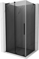 Mexen Velar L kabina prysznicowa rozsuwana 90 x 120 cm, grafit, czarna - 871-090-120-43-70