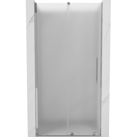 Mexen Velar drzwi prysznicowe rozsuwane 100 cm, szron, chrom - 871-100-000-31-01