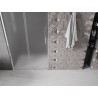 Mexen Velar drzwi prysznicowe rozsuwane 110 cm, szron, chrom - 871-110-000-31-01