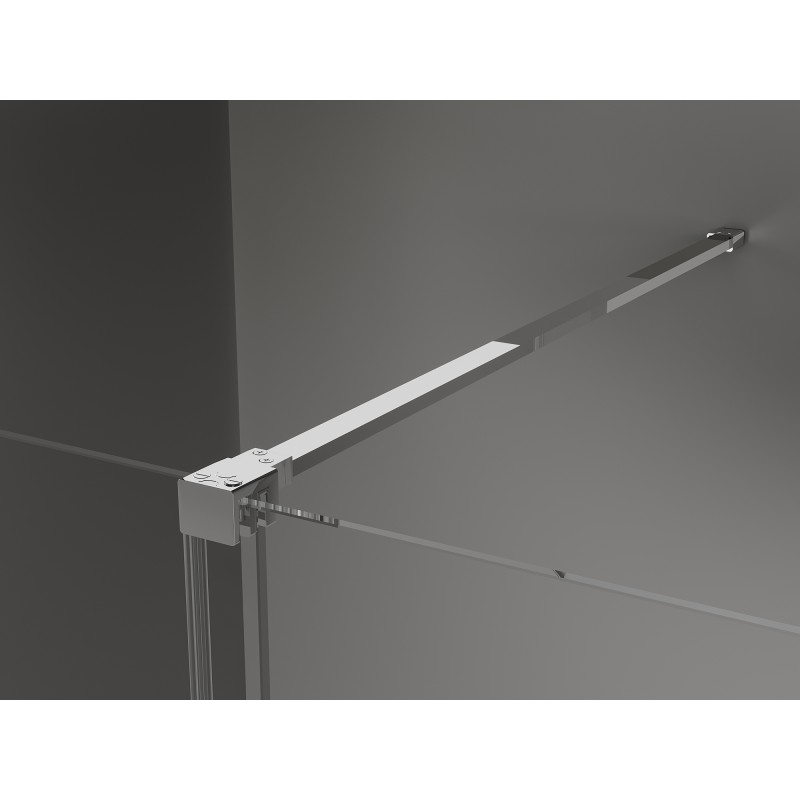 Mexen Velar drzwi prysznicowe rozsuwane 90 cm, szron, chrom - 871-090-000-31-01