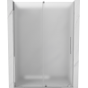 Mexen Velar drzwi prysznicowe rozsuwane 140 cm, szron, chrom - 871-140-000-31-01