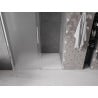 Mexen Velar drzwi prysznicowe rozsuwane 160 cm, szron, chrom - 871-160-000-31-01