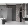 Mexen Velar drzwi prysznicowe rozsuwane 160 cm, szron, chrom - 871-160-000-31-01