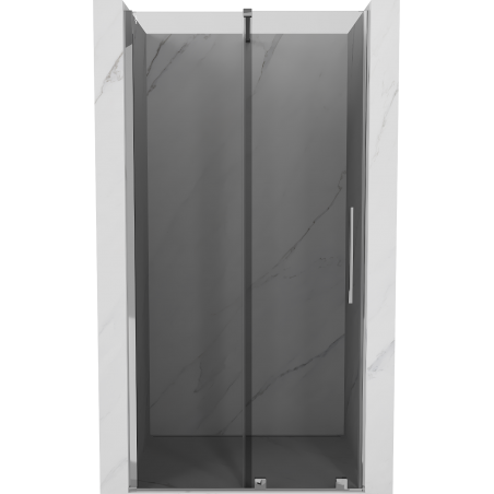 Mexen Velar drzwi prysznicowe rozsuwane 110 cm, grafit, chrom - 871-110-000-41-01