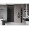 Mexen Velar drzwi prysznicowe rozsuwane 120 cm, grafit, chrom - 871-120-000-41-01