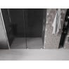 Mexen Velar drzwi prysznicowe rozsuwane 130 cm, grafit, chrom - 871-130-000-41-01