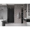 Mexen Velar drzwi prysznicowe rozsuwane 120 cm, grafit, chrom - 871-120-000-41-01