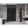 Mexen Velar drzwi prysznicowe rozsuwane 130 cm, grafit, chrom - 871-130-000-41-01