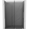 Mexen Velar drzwi prysznicowe rozsuwane 140 cm, grafit, chrom - 871-140-000-41-01
