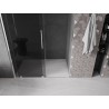 Mexen Velar drzwi prysznicowe rozsuwane 140 cm, grafit, chrom - 871-140-000-41-01