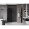 Mexen Velar drzwi prysznicowe rozsuwane 130 cm, grafit, chrom - 871-130-000-41-01