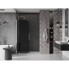 Mexen Velar drzwi prysznicowe rozsuwane 140 cm, grafit, chrom - 871-140-000-41-01