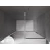 Mexen Velar drzwi prysznicowe rozsuwane 160 cm, grafit, chrom - 871-160-000-41-01