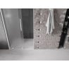 Mexen Velar drzwi prysznicowe rozsuwane 100 cm, szron, białe - 871-100-000-31-20
