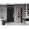 Mexen Velar drzwi prysznicowe rozsuwane 100 cm, grafit, białe - 871-100-000-41-20