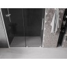 Mexen Velar drzwi prysznicowe rozsuwane 150 cm, grafit, białe - 871-150-000-41-20