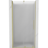 Mexen Velar drzwi prysznicowe rozsuwane 90 cm, szron, złote szczotkowane - 871-090-000-31-55