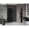 Mexen Velar drzwi prysznicowe rozsuwane 160 cm, grafit, złote szczotkowane - 871-160-000-41-55