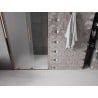 Mexen Velar drzwi prysznicowe rozsuwane 90 cm, szron, różowe złoto - 871-090-000-31-60